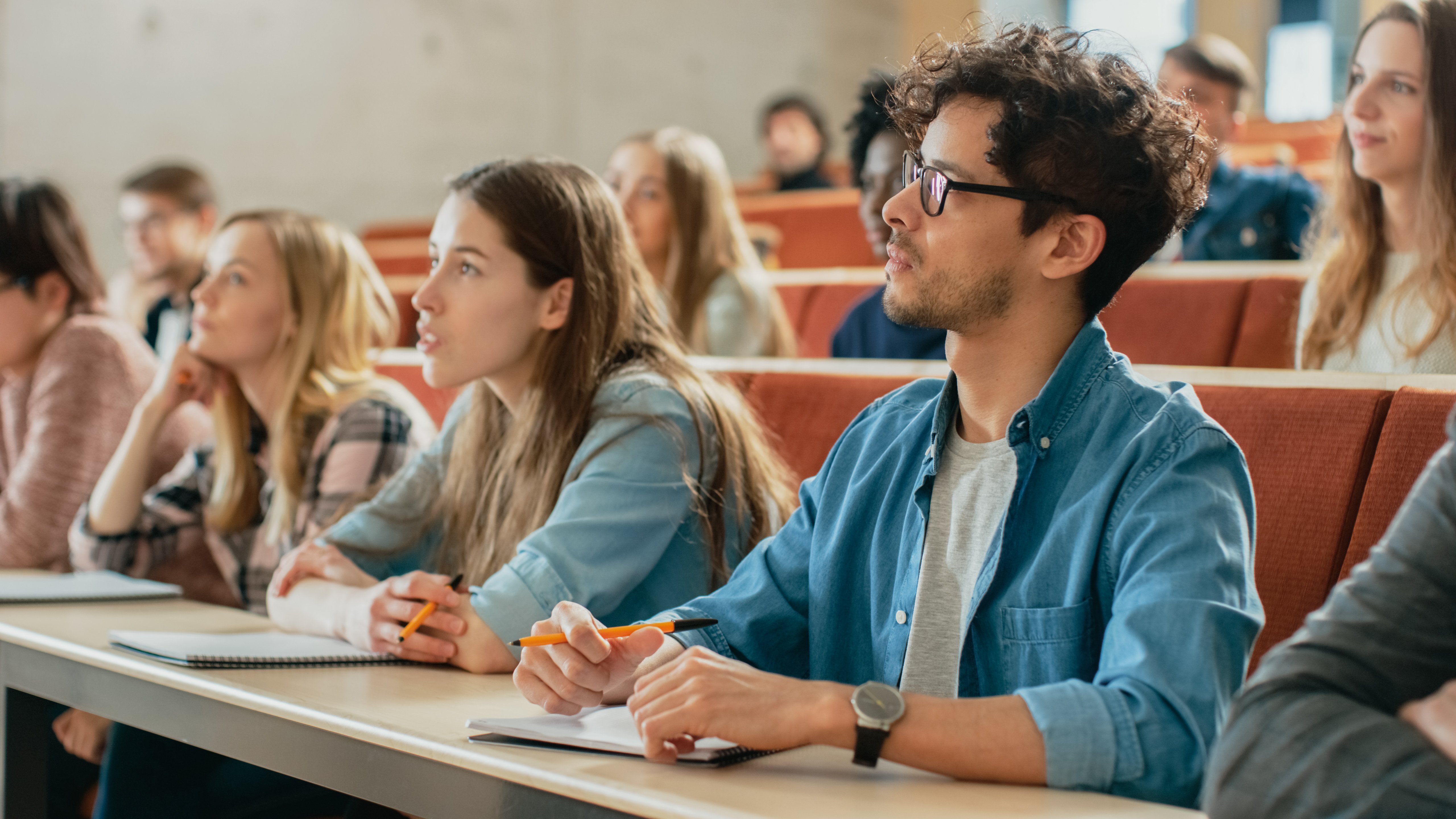 Students in classroom