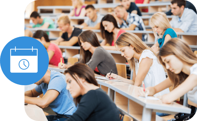 Students in the classroom Scheduling Software by AdAstra 