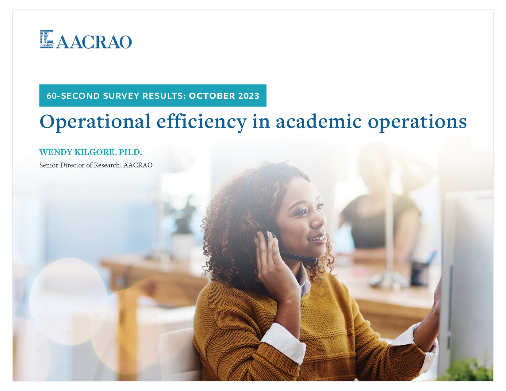 AACRAO Operational Efficiency Report | Ad Astra