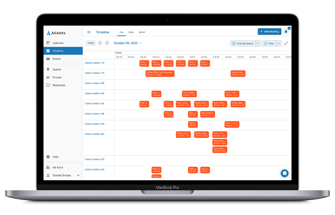Room Scheduling and Space Booking Software for Colleges | Ad Astra